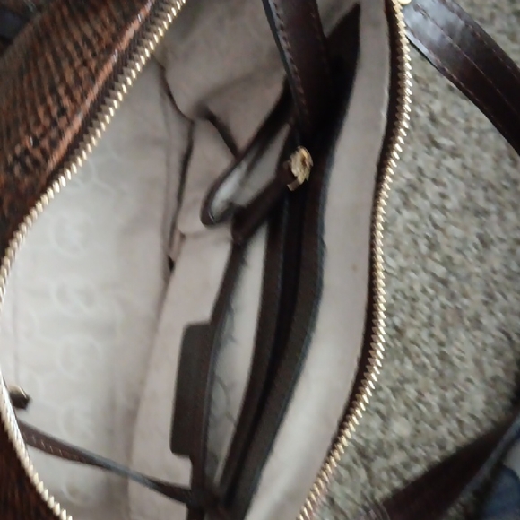 Authentic Michael Kors Brown Satchel Bag - Picture 10 of 12